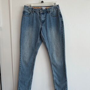 Carbon2Cobalt Straight Leg Blue Jeans 100% Cotton – Size 4